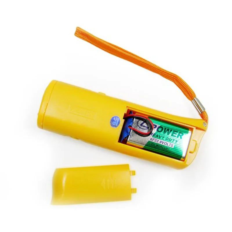 3-in-1 Dog Training Device – Ultrasonic Bark Control