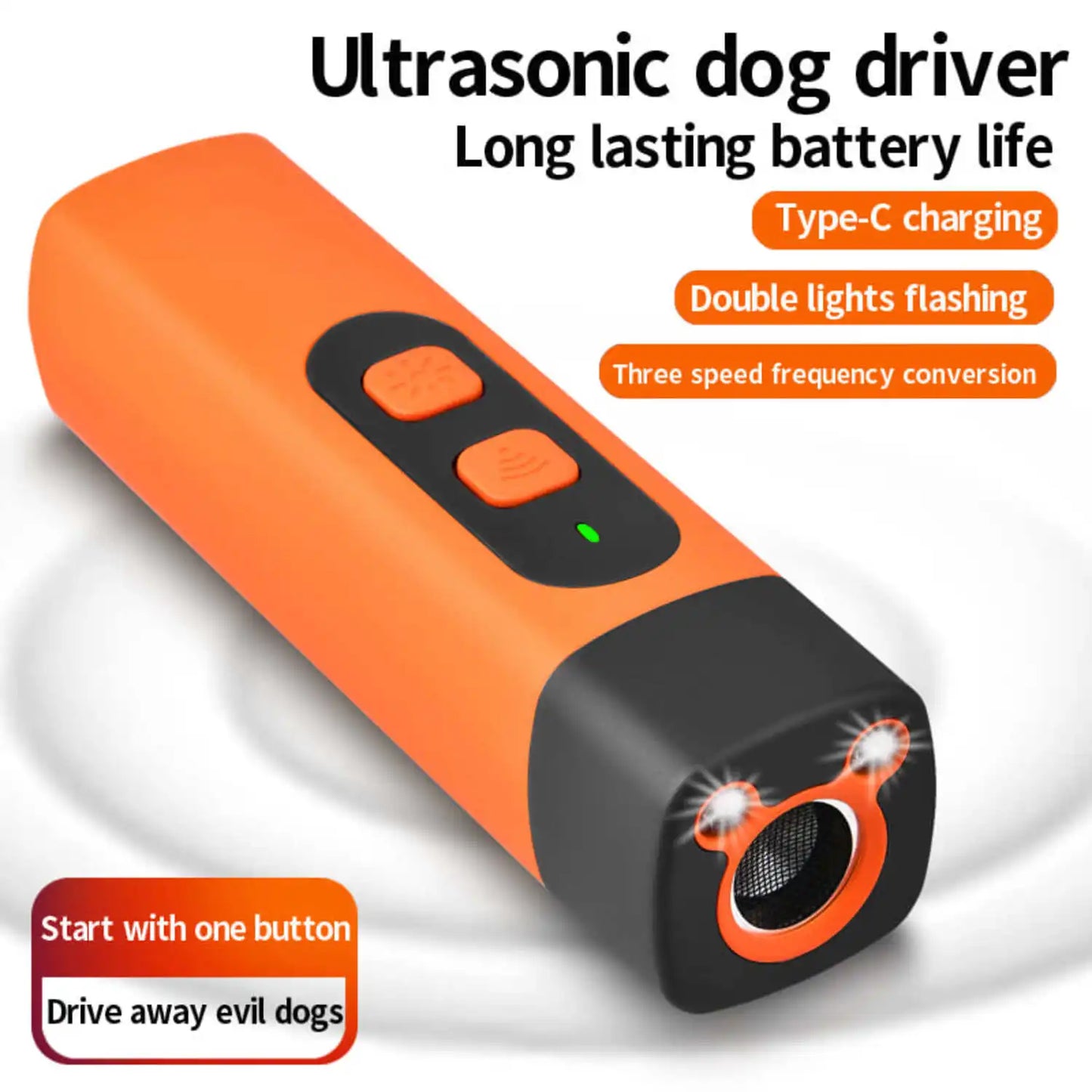 Ultrasonic Bark Control – Shock-Free Training Tool