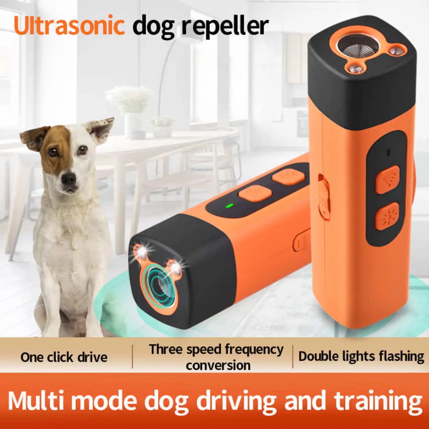 Ultrasonic Bark Control – Shock-Free Training Tool