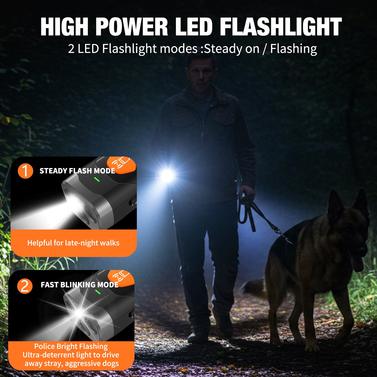 Dog Bark Deterrent Devices 3X Ultrasonic Anti Barking Device with 6 Training Modes 35FT Range Rechargeable & Humane Bark Control for Own or Neighbor’s Dog Indoor & Outdoor Use (Black)