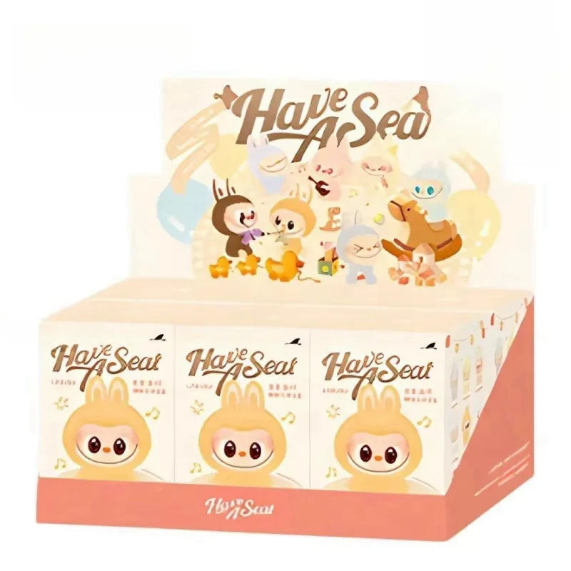 2025 Labubu Figure – Have A Seat Series Keychain Toy