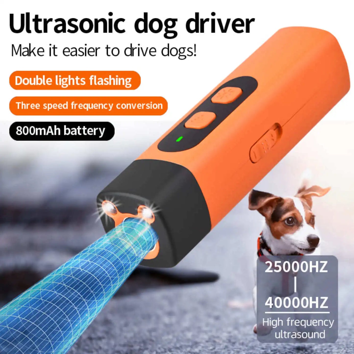 Ultrasonic Bark Control – Shock-Free Training Tool