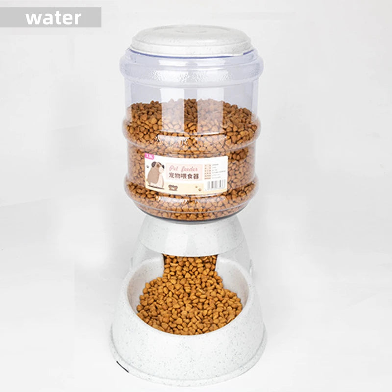 2-in-1 Pet Feeder – Food Bowl & Water Dispenser
