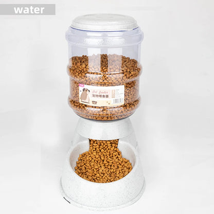 2-in-1 Pet Feeder – Food Bowl & Water Dispenser