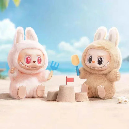 For Labubu The Monsters Doll Blind Box Heart-Moving Macaron Mokoko Anime Figures Guess Bag Hanging Pendant Xmas Birthday Gift