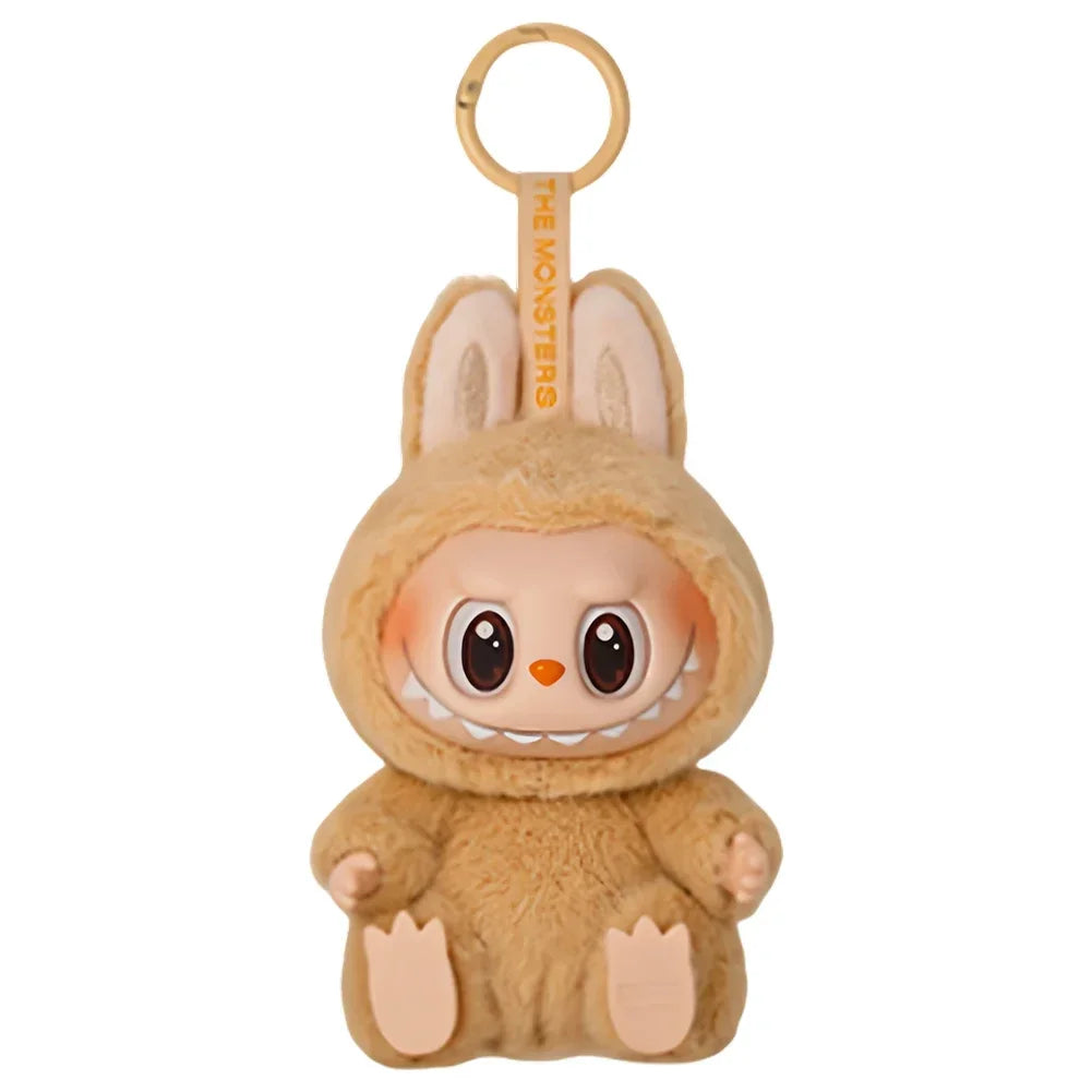 For Labubu The Monsters Doll Blind Box Heart-Moving Macaron Mokoko Anime Figures Guess Bag Hanging Pendant Xmas Birthday Gift