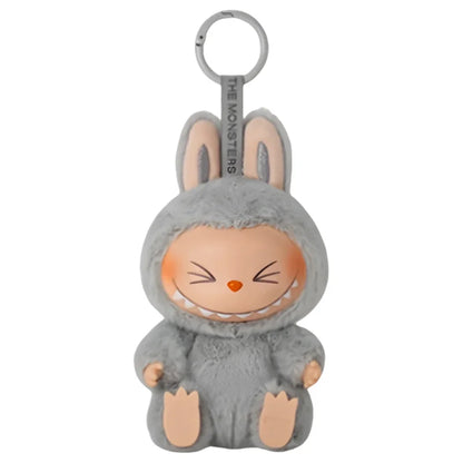 For Labubu The Monsters Doll Blind Box Heart-Moving Macaron Mokoko Anime Figures Guess Bag Hanging Pendant Xmas Birthday Gift