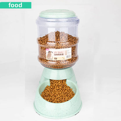 2-in-1 Pet Feeder – Food Bowl & Water Dispenser