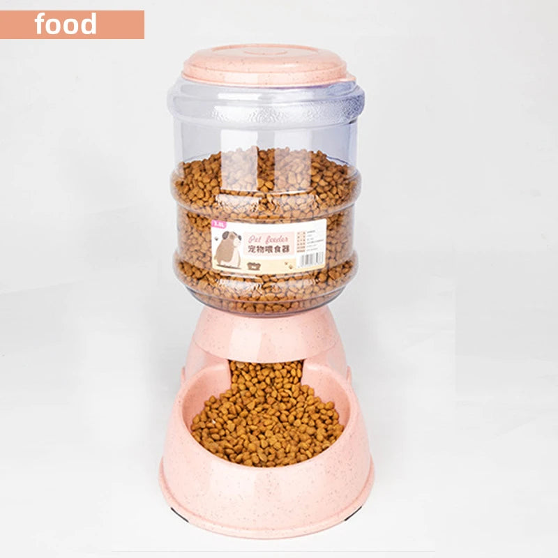 2-in-1 Pet Feeder – Food Bowl & Water Dispenser