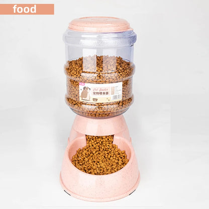 2-in-1 Pet Feeder – Food Bowl & Water Dispenser