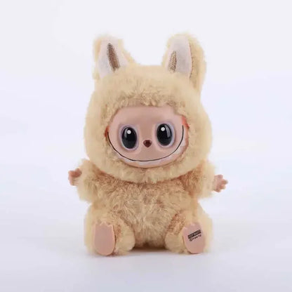 For Labubu The Monsters Doll Blind Box Heart-Moving Macaron Mokoko Anime Figures Guess Bag Hanging Pendant Xmas Birthday Gift