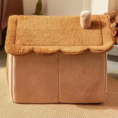 Foldable Pet House – Washable Cat & Puppy Bed
