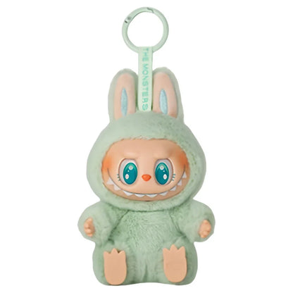For Labubu The Monsters Doll Blind Box Heart-Moving Macaron Mokoko Anime Figures Guess Bag Hanging Pendant Xmas Birthday Gift
