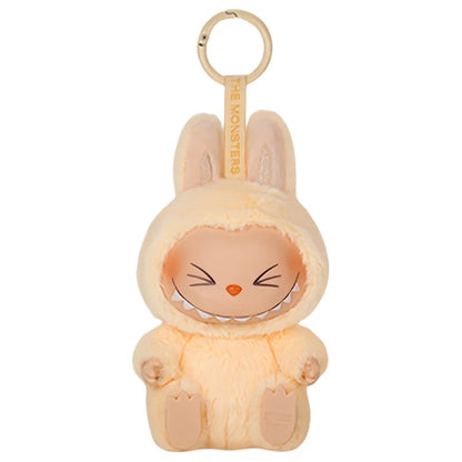 For Labubu The Monsters Doll Blind Box Heart-Moving Macaron Mokoko Anime Figures Guess Bag Hanging Pendant Xmas Birthday Gift